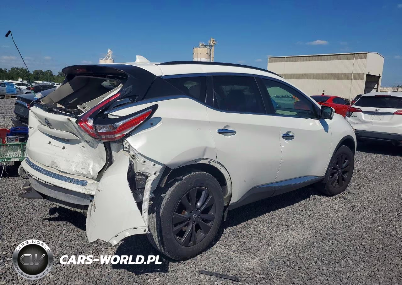 2017 Nissan Murano Sv VIN:5N1AZ2MG5HN203036 - 3