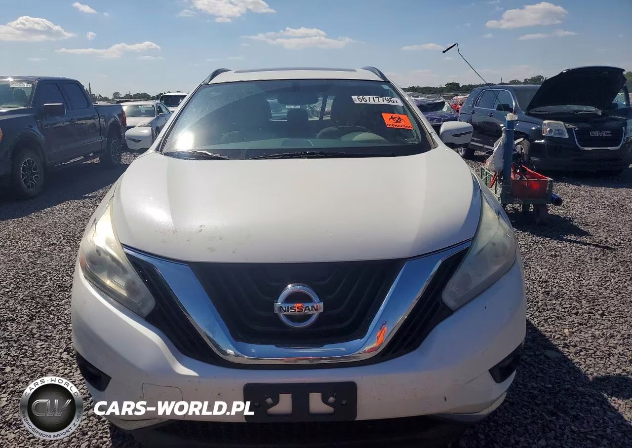 2017 Nissan Murano Sv VIN:5N1AZ2MG5HN203036 - 5