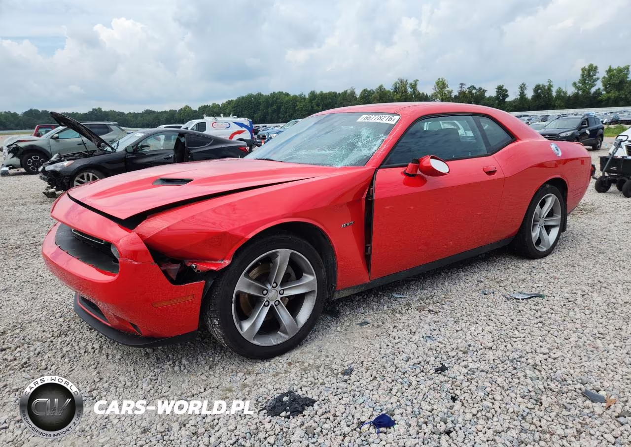 2015 Dodge Challenger Sxt VIN:2C3CDZAT9FH906123 - 1