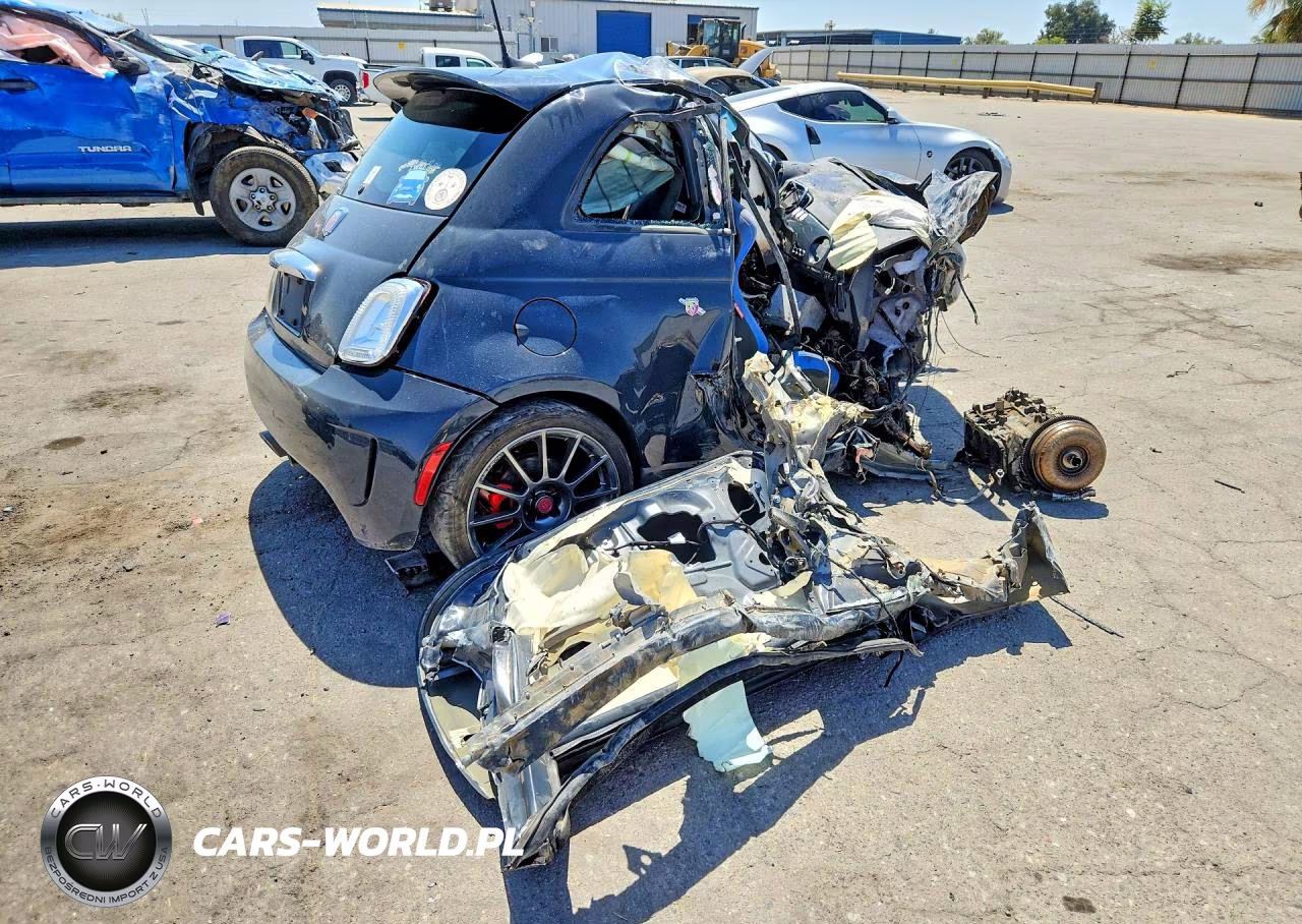 2018 Fiat 500 Abarth VIN:3C3CFFFH9JT420747 - 3