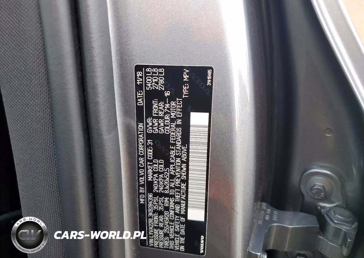 2019 Volvo Xc60 T6 Inscription VIN:LYVA22RL3KB284396 - 13