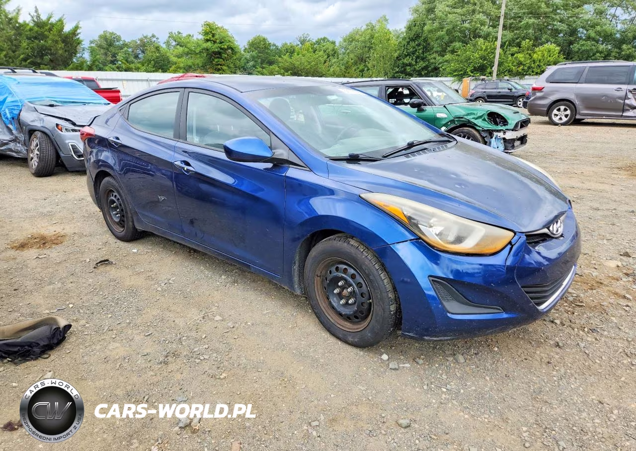 2016 Hyundai Elantra Se VIN:5NPDH4AE5GH710486 - 4