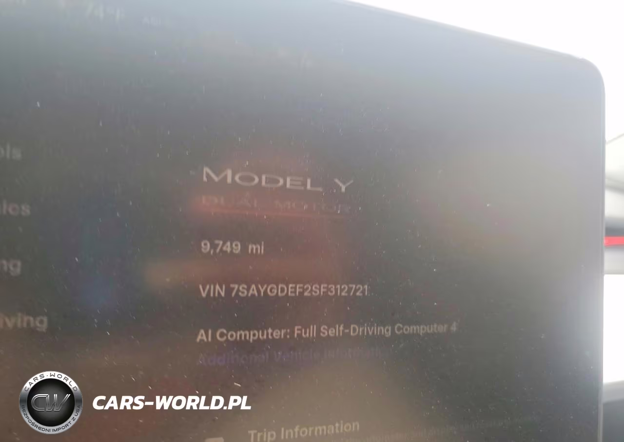 2025 Tesla Model Y VIN:7SAYGDEF2SF312721 - 9