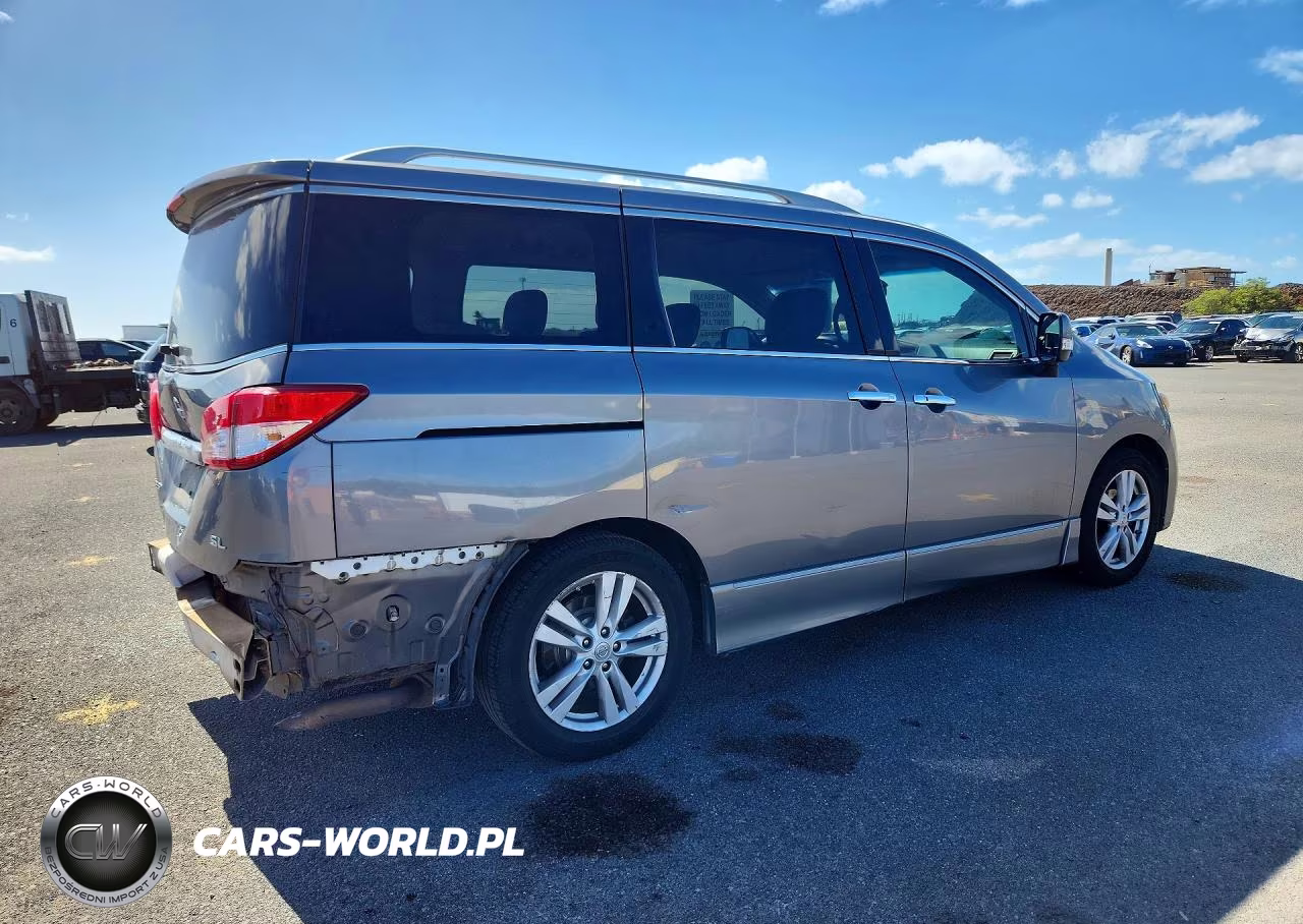 2015 Nissan Quest 3.5 Sl VIN:JN8AE2KP4F9132490 - 3