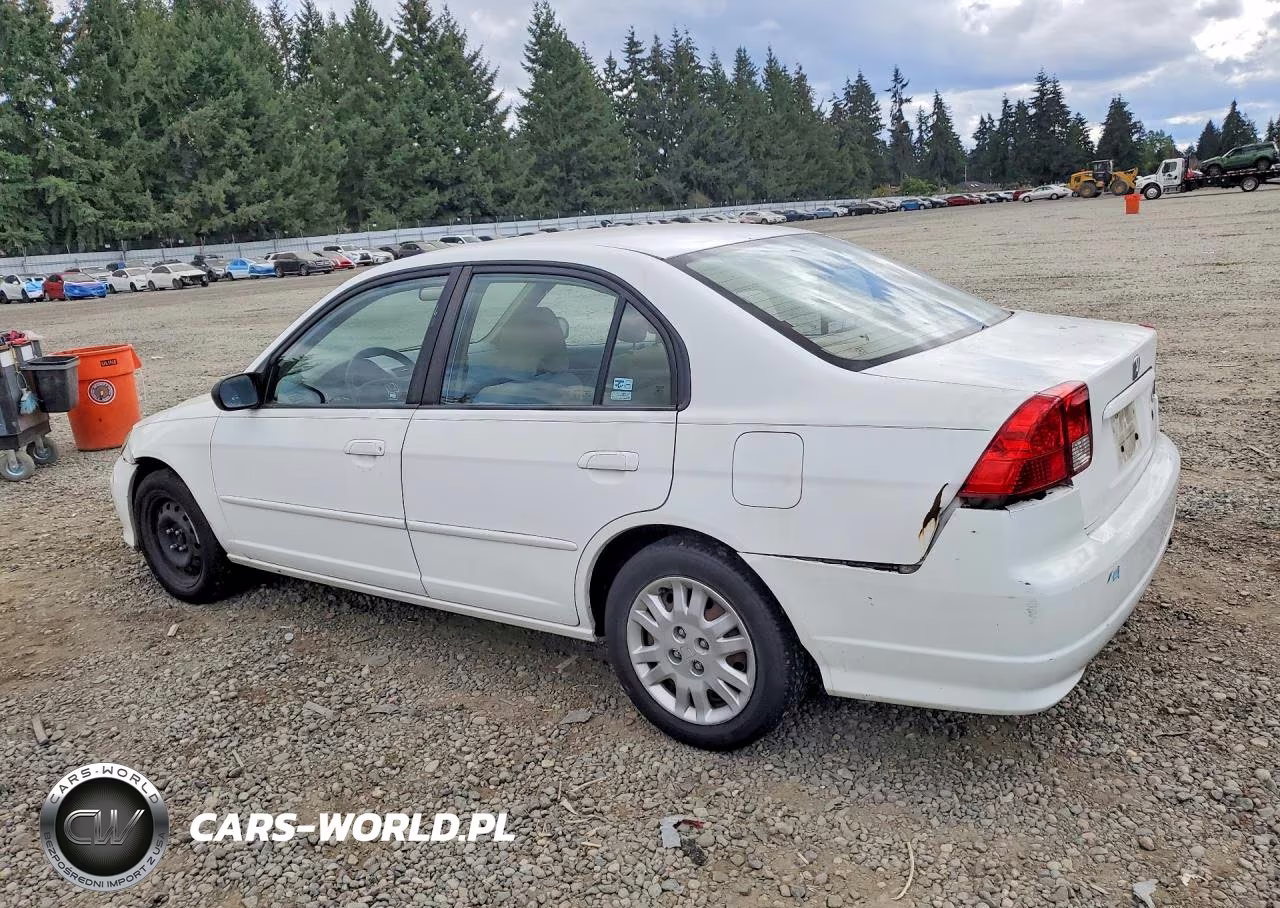 2005 Honda Civic Lx VIN:2HGES165X5H520591 - 2