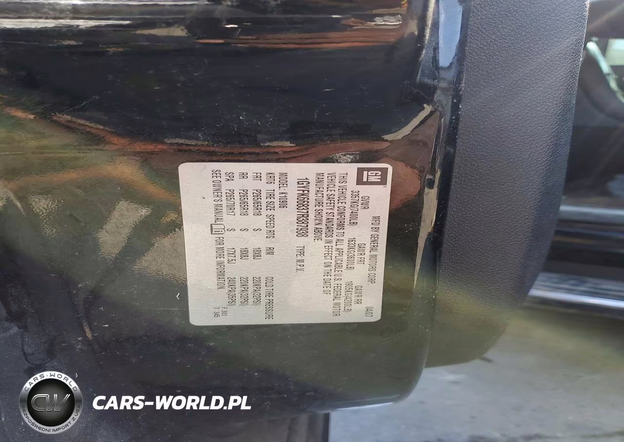 2007 Cadillac Escalade Esv VIN:1GYFK66837R387938 - 13