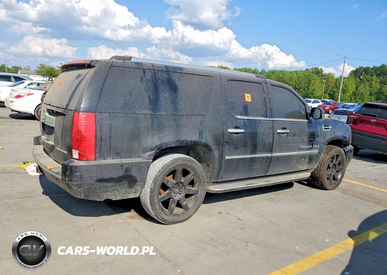 2007 Cadillac Escalade Esv VIN:1GYFK66837R387938 - 3