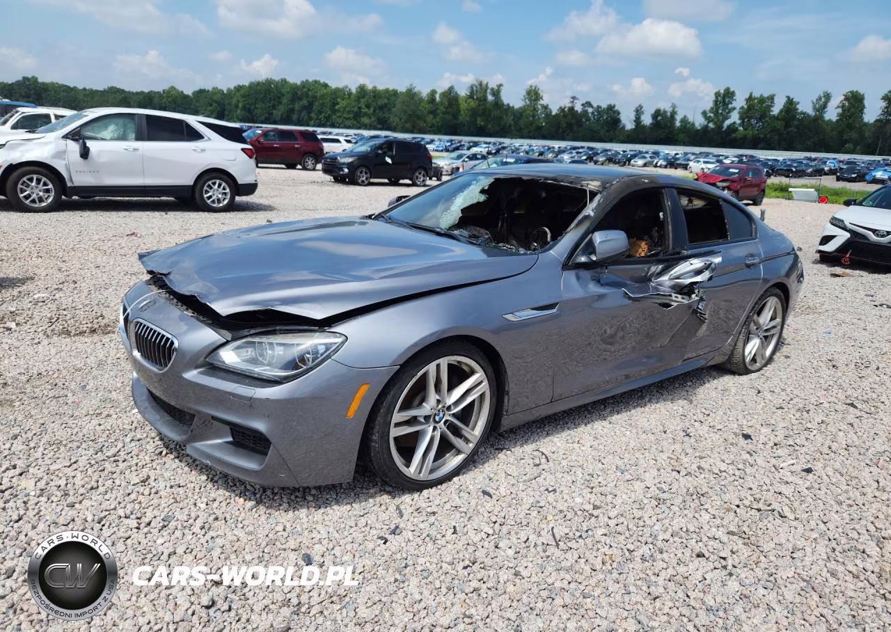 2015 BMW 640 I Gran Coupe VIN:WBA6A0C5XFD318740 - 1