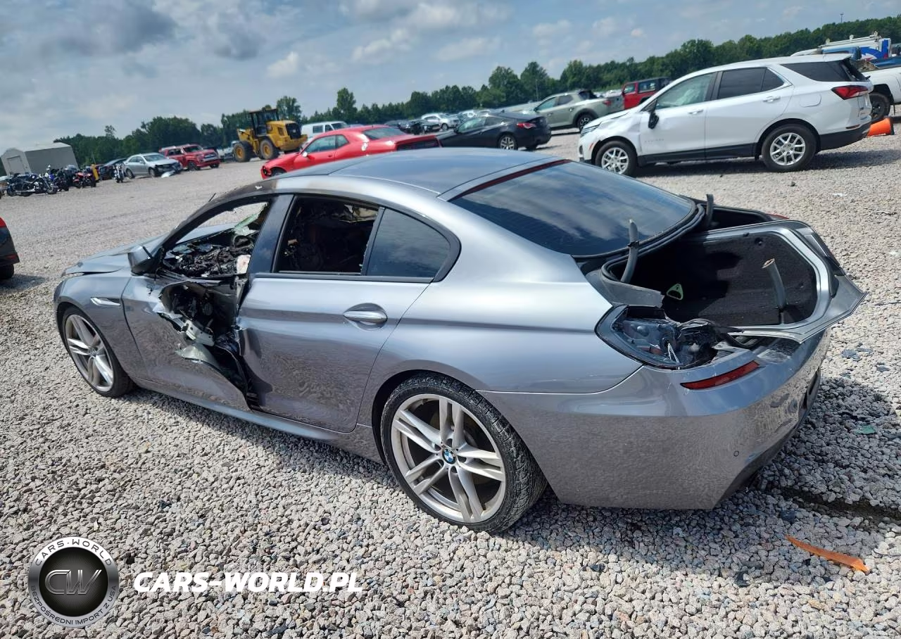 2015 BMW 640 I Gran Coupe VIN:WBA6A0C5XFD318740 - 2