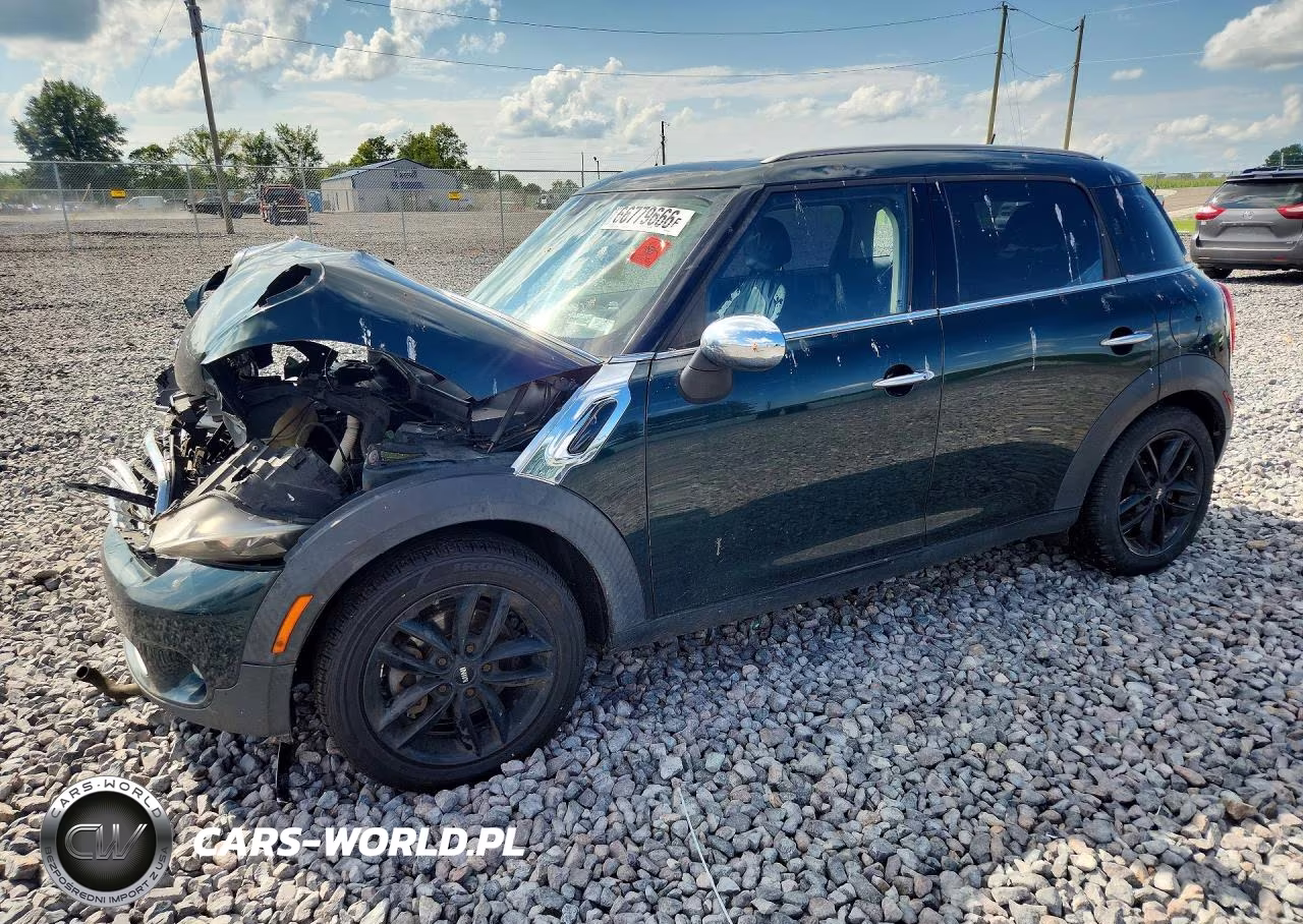 2014 Mini Cooper Countryman VIN:WMWZB3C59EWR37053 - 1