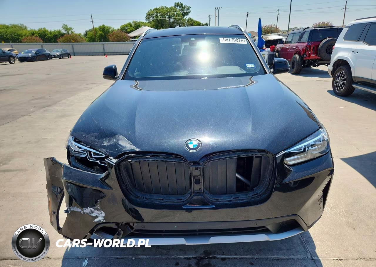 2023 BMW X3 Sdrive30I VIN:5UX43DP02P9R75626 - 5