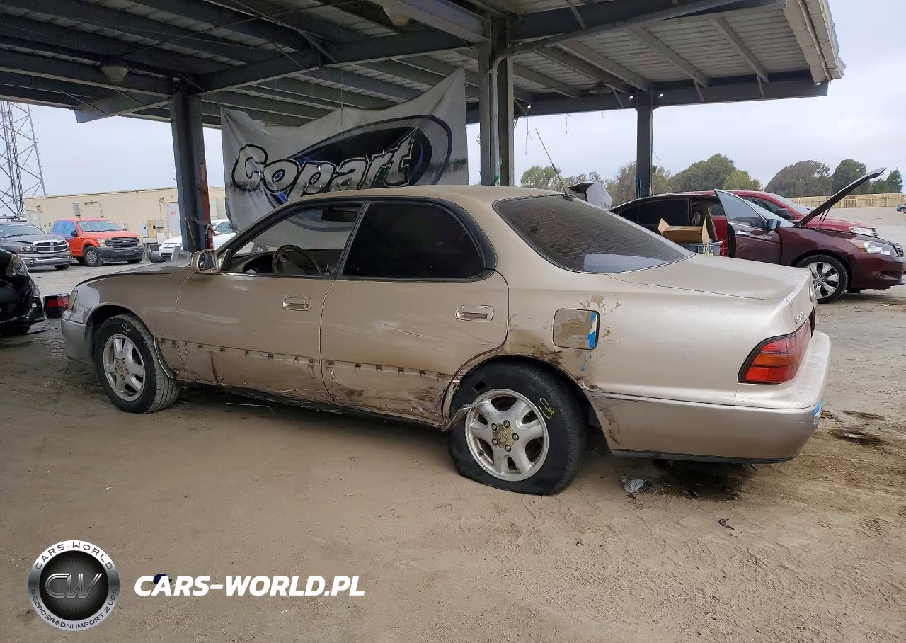 1992 Lexus Es 300 Base VIN:JT8VK13T2N0030540 - 2
