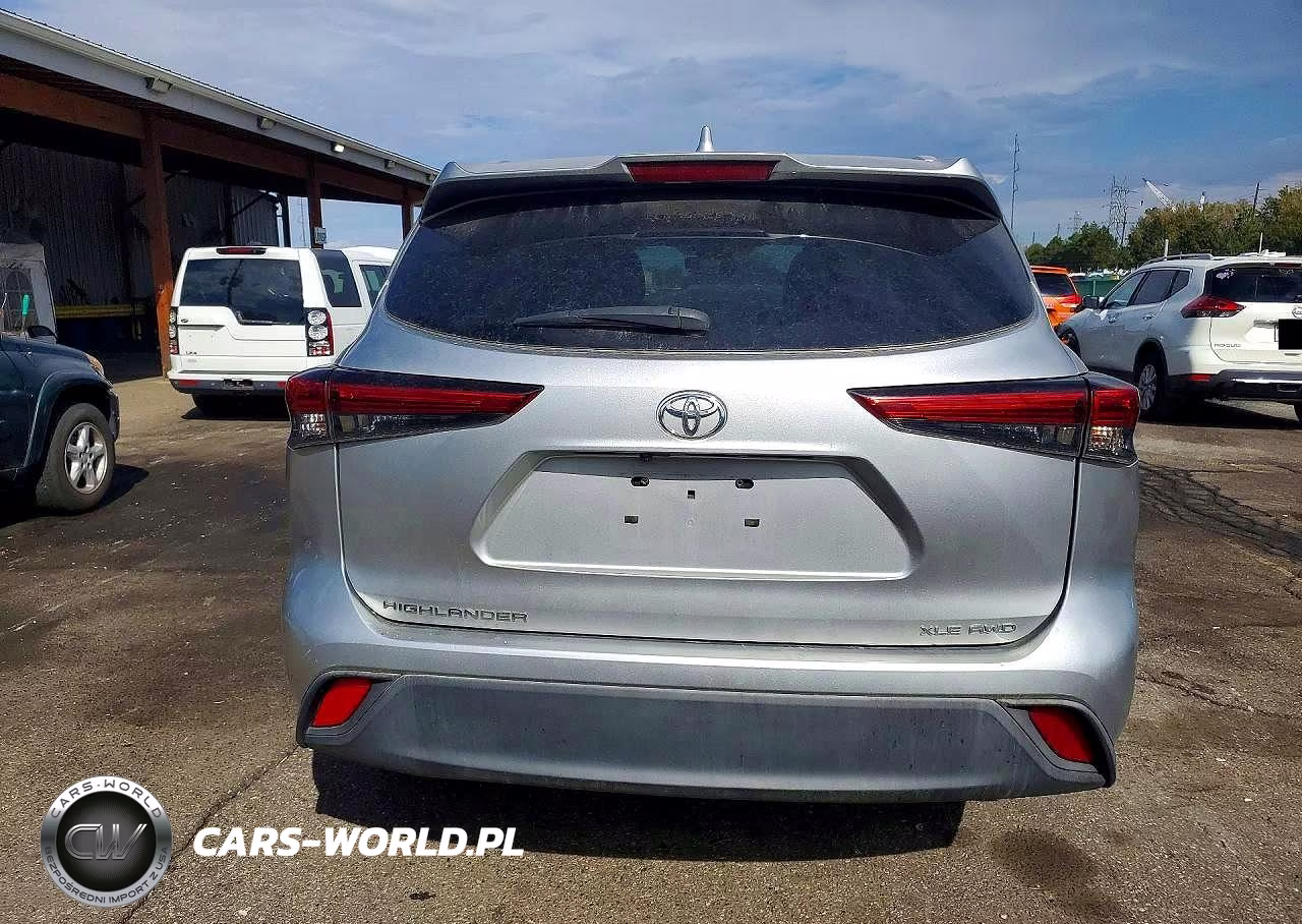 2022 Toyota Highlander Xle VIN:5TDGZRBH8NS569193 - 6