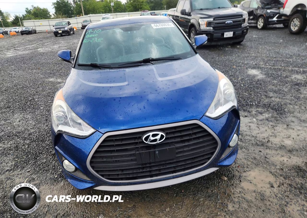2016 Hyundai Veloster Turbo VIN:KMHTC6AE4GU302083 - 5