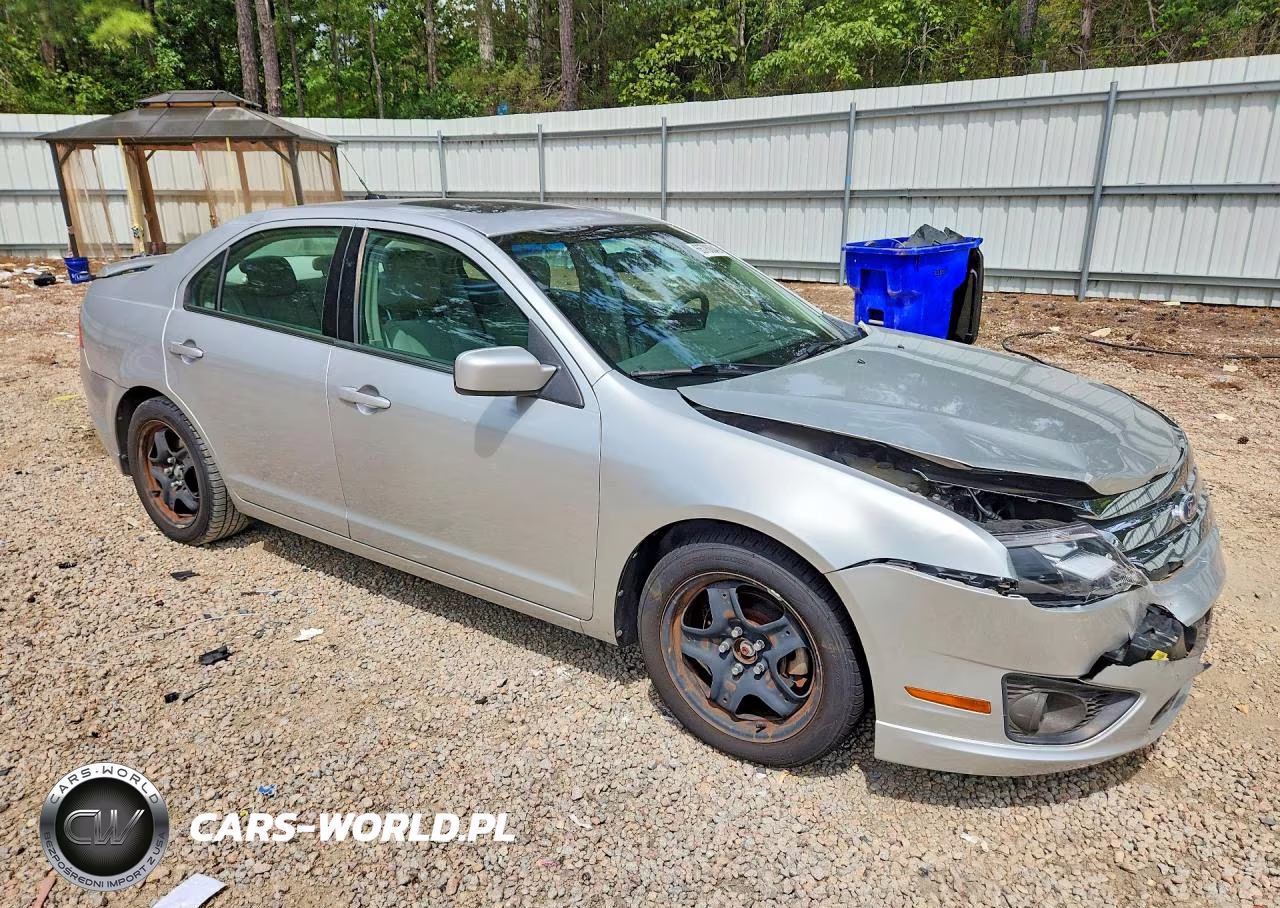 2010 Ford Fusion Se VIN:3FAHP0HA2AR375830 - 4