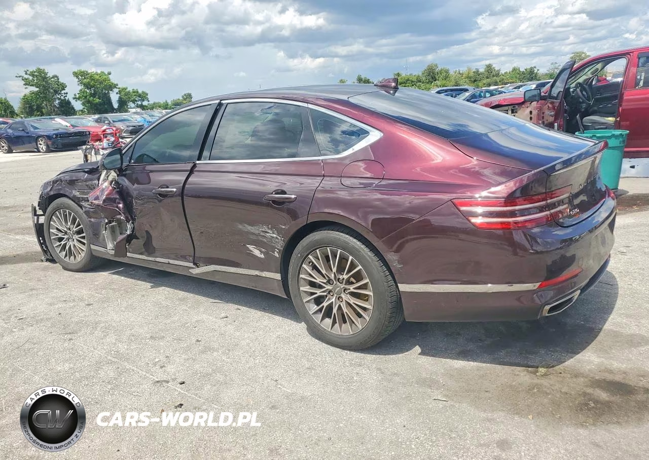 2021 Genesis G80 2.5T VIN:KMTGB4SC1MU046508 - 2