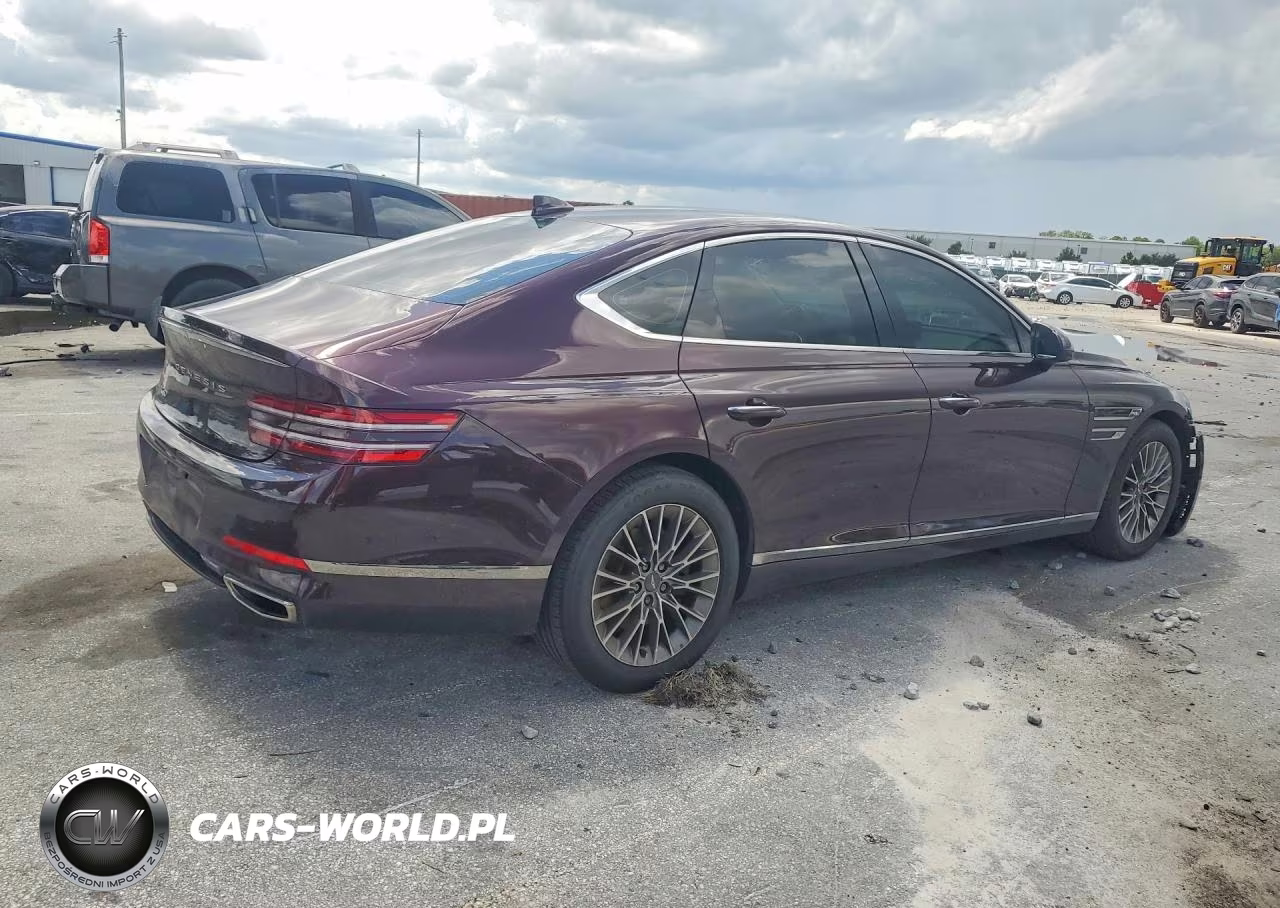 2021 Genesis G80 2.5T VIN:KMTGB4SC1MU046508 - 3