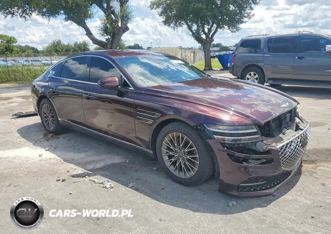 2021 Genesis G80 2.5T VIN:KMTGB4SC1MU046508 - 4