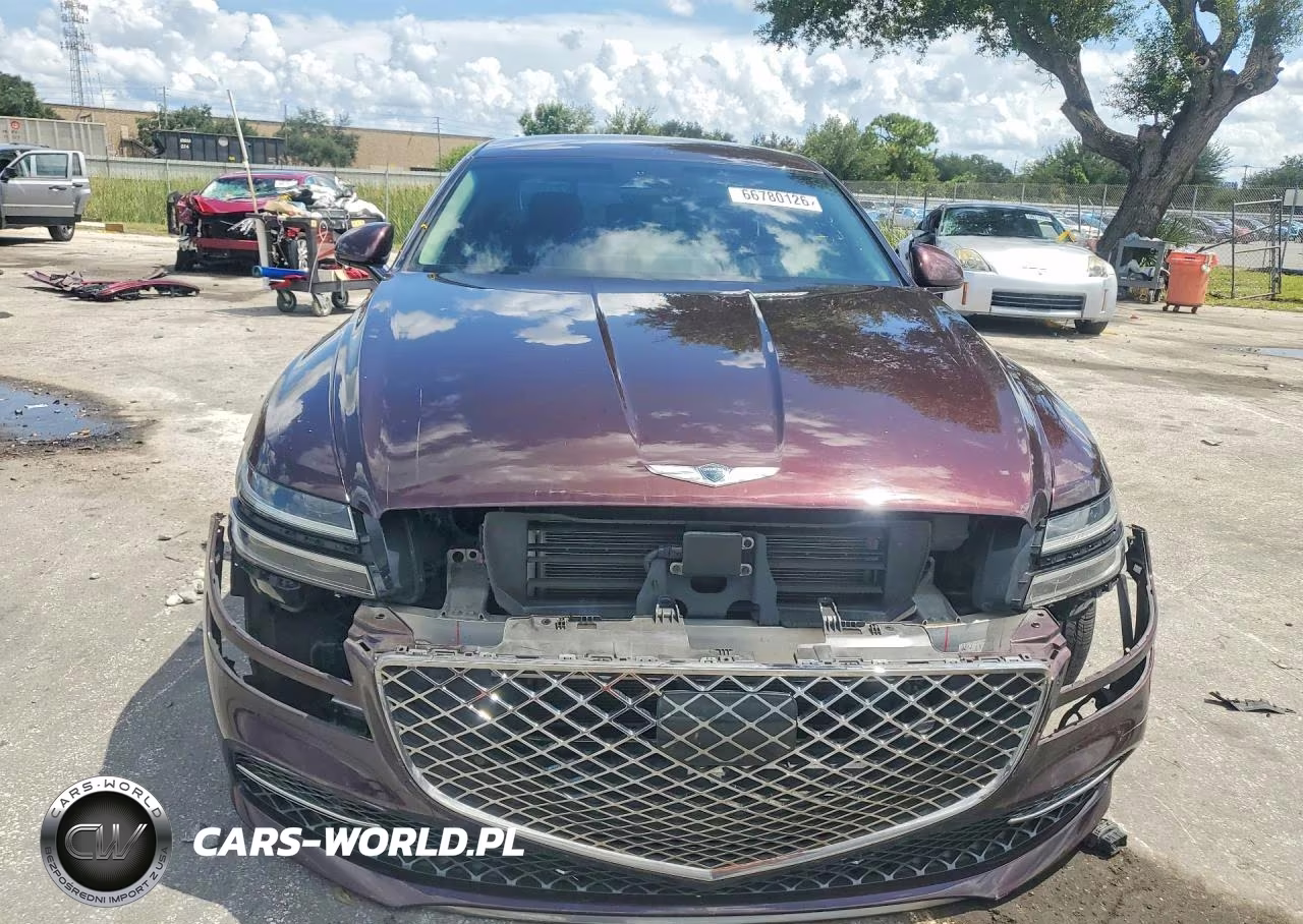 2021 Genesis G80 2.5T VIN:KMTGB4SC1MU046508 - 5