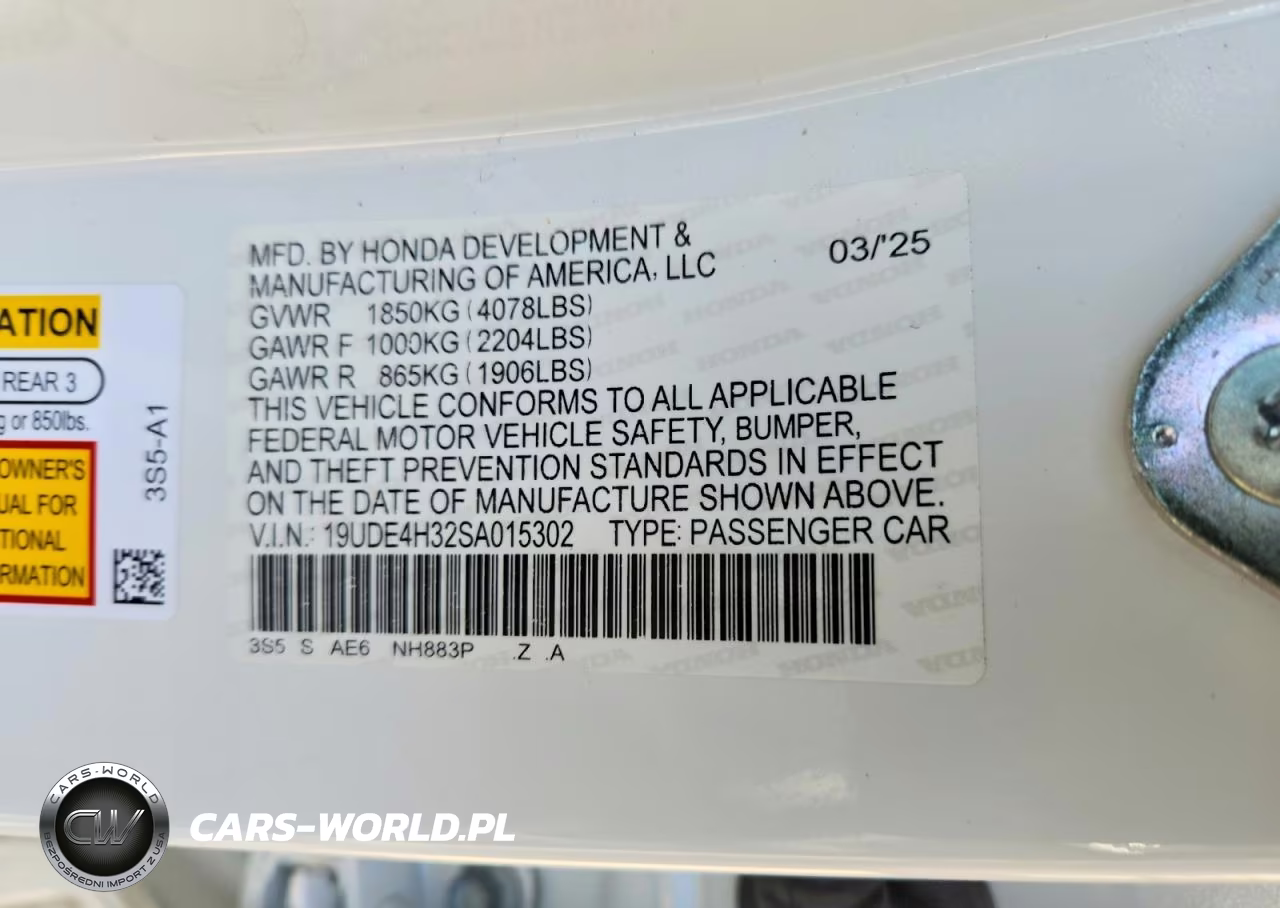 2025 Acura Integra A-Spec VIN:19UDE4H32SA015302 - 13