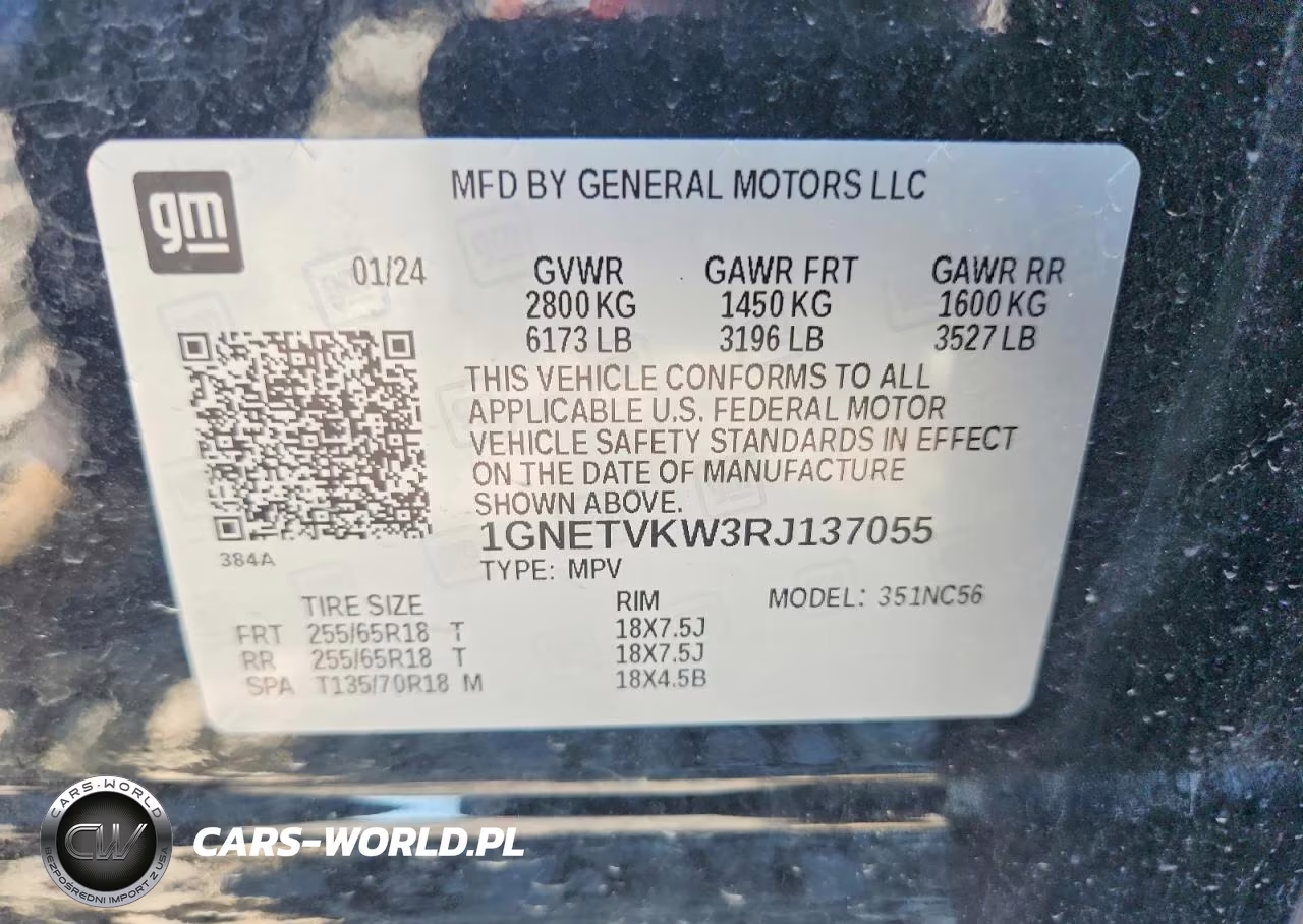 2024 Chevrolet Traverse Limited Lt VIN:1GNETVKW3RJ137055 - 14