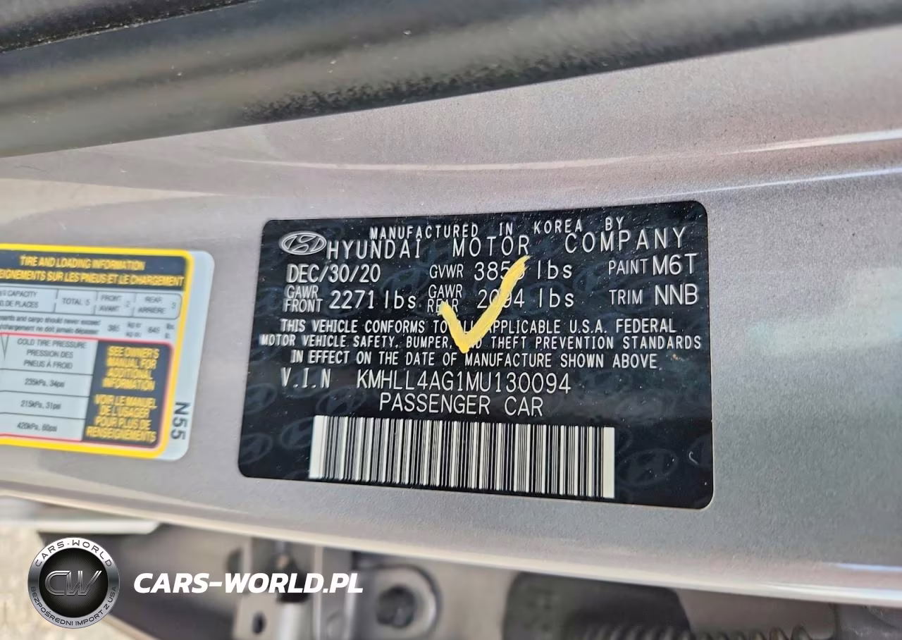 2021 Hyundai Elantra Se VIN:KMHLL4AG1MU130094 - 12