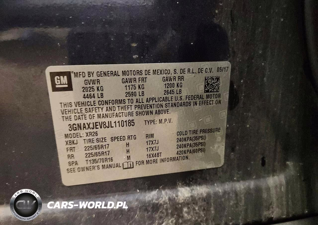 2018 Chevrolet Equinox Lt VIN:3GNAXJEV8JL110185 - 13