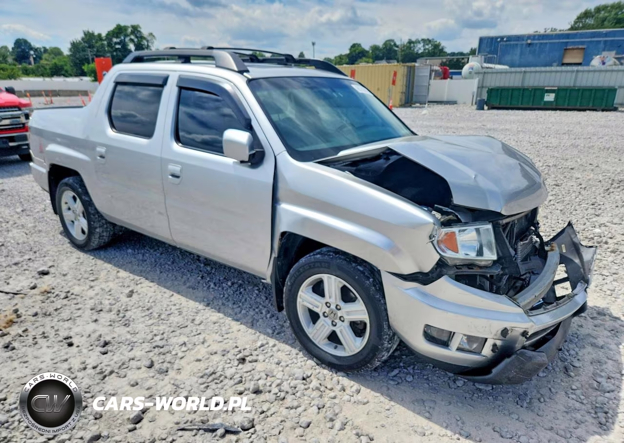 2012 Honda Ridgeline Rtl VIN:5FPYK1F5XCB459085 - 4