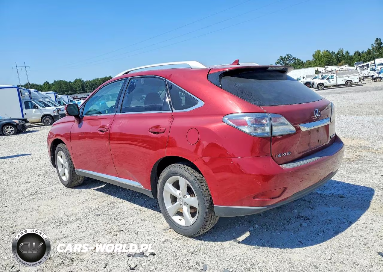 2010 Lexus Rx 350 VIN:2T2BK1BA4AC069047 - 2