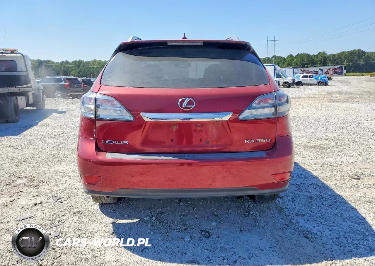 2010 Lexus Rx 350 VIN:2T2BK1BA4AC069047 - 6