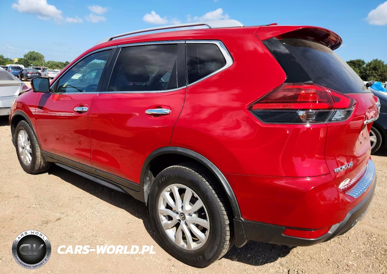 2017 Nissan Rogue Sv VIN:JN8AT2MV8HW284990 - 2