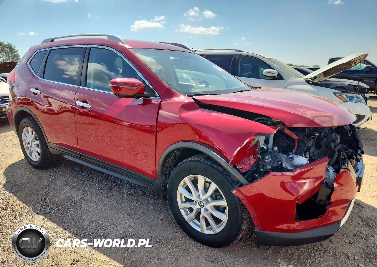 2017 Nissan Rogue Sv VIN:JN8AT2MV8HW284990 - 4