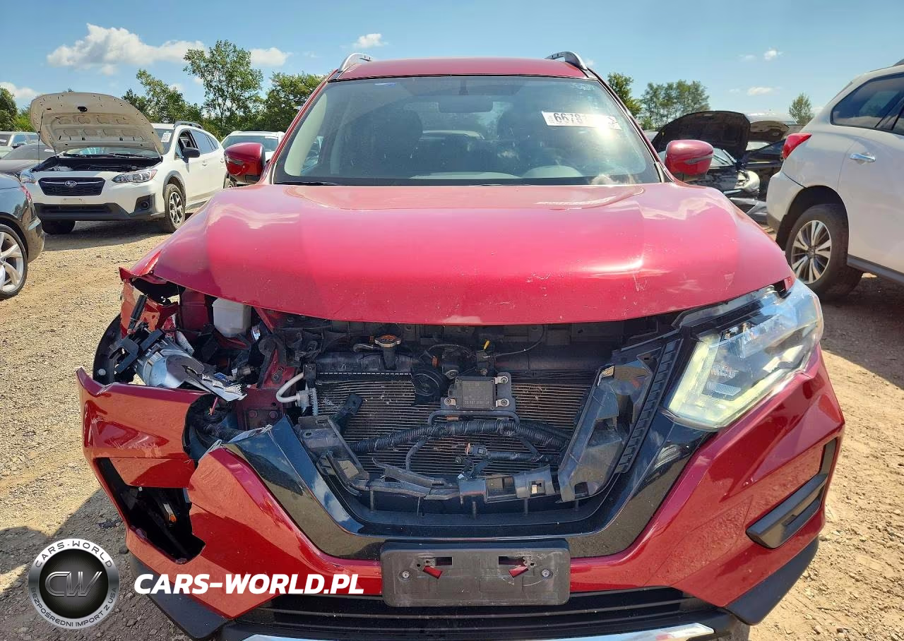 2017 Nissan Rogue Sv VIN:JN8AT2MV8HW284990 - 5