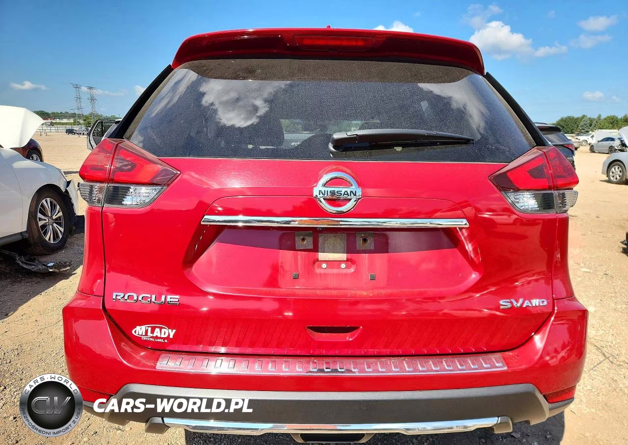 2017 Nissan Rogue Sv VIN:JN8AT2MV8HW284990 - 6