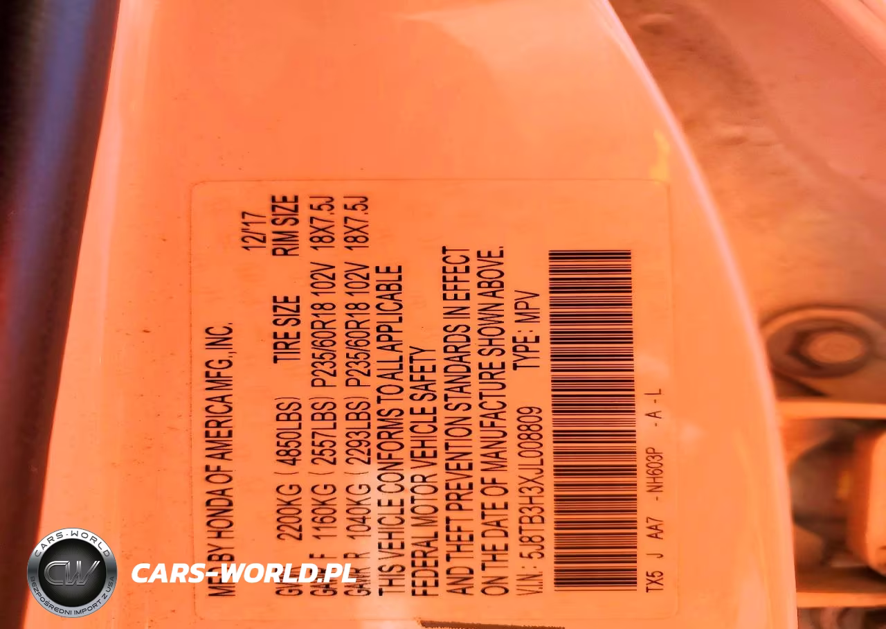 2018 Acura Rdx VIN:5J8TB3H3XJL008809 - 13