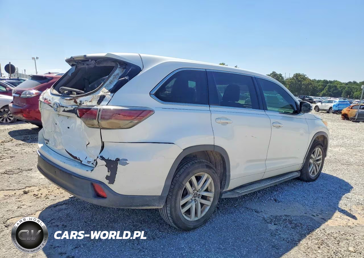 2016 Toyota Highlander Le VIN:5TDZARFHXGS020852 - 3
