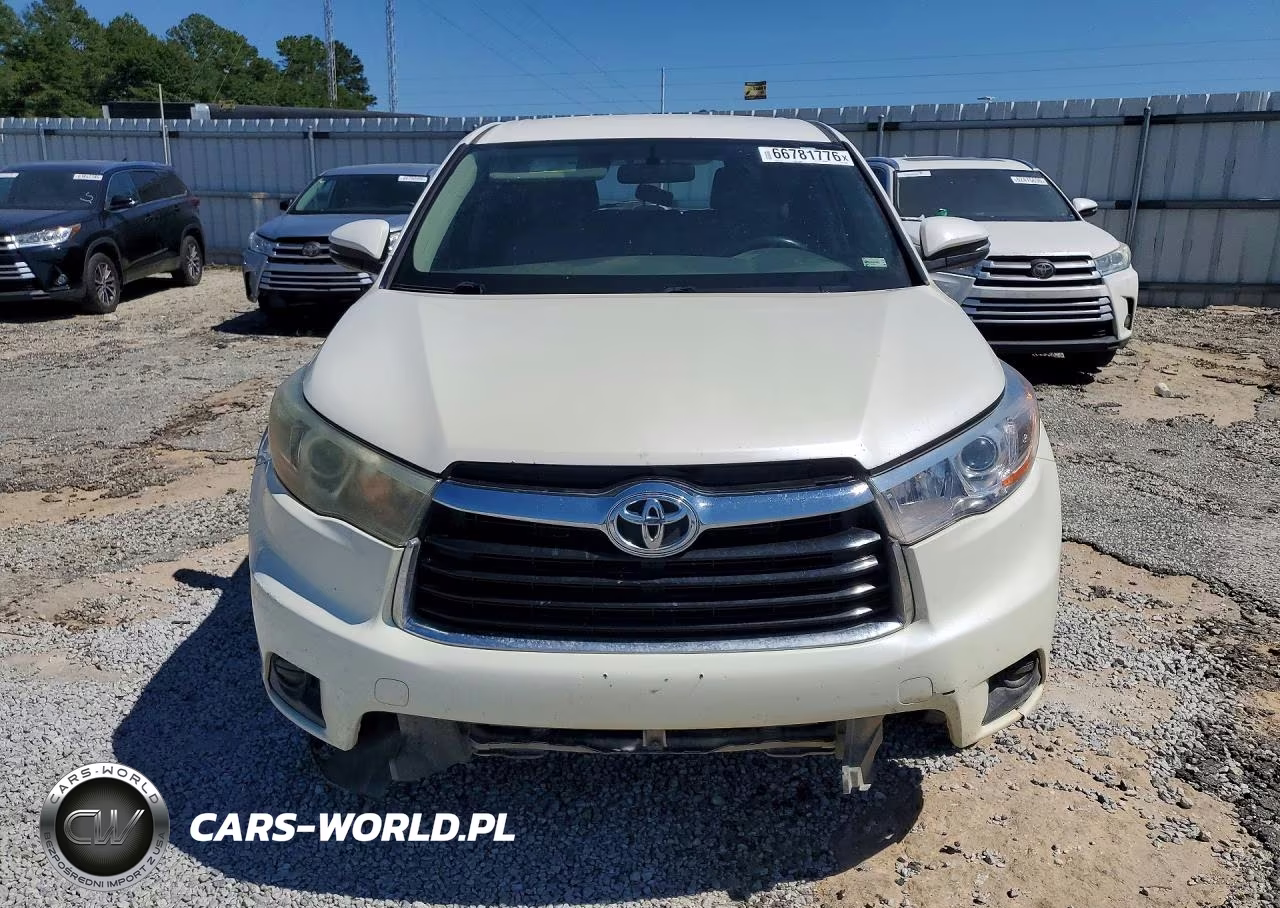 2016 Toyota Highlander Le VIN:5TDZARFHXGS020852 - 5