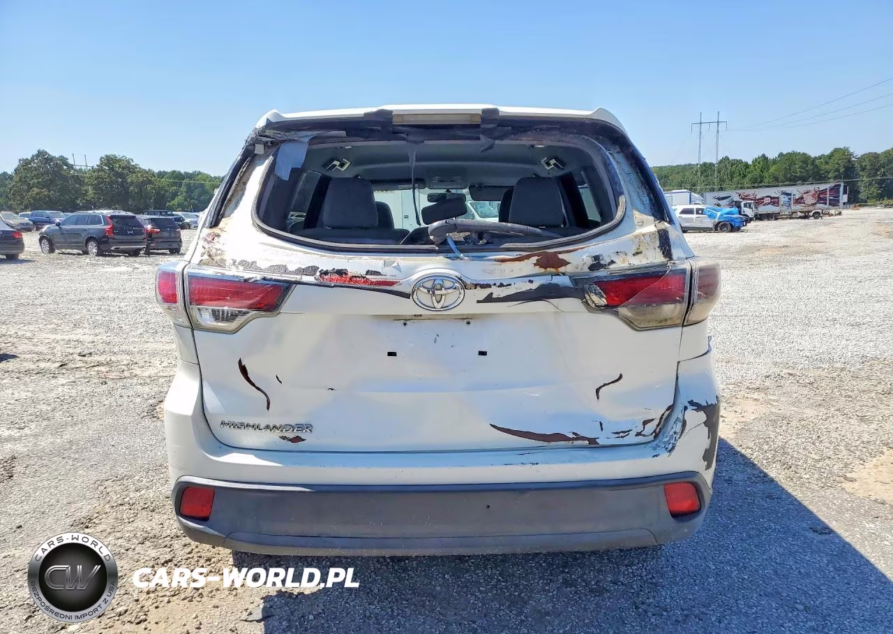 2016 Toyota Highlander Le VIN:5TDZARFHXGS020852 - 6