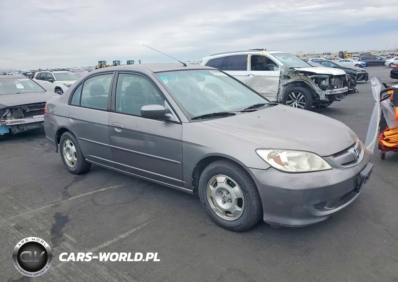 2005 Honda Civic Hybrid VIN:JHMES95675S018359 - 4