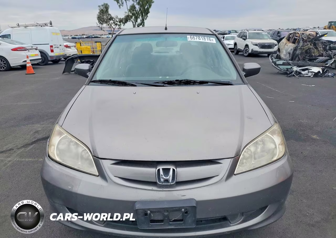 2005 Honda Civic Hybrid VIN:JHMES95675S018359 - 5