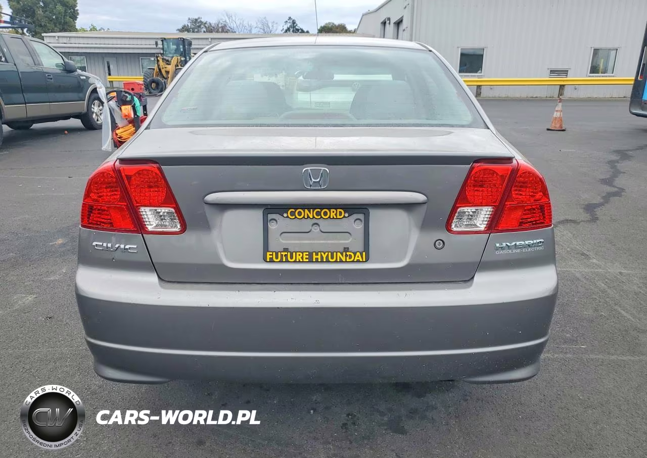 2005 Honda Civic Hybrid VIN:JHMES95675S018359 - 6