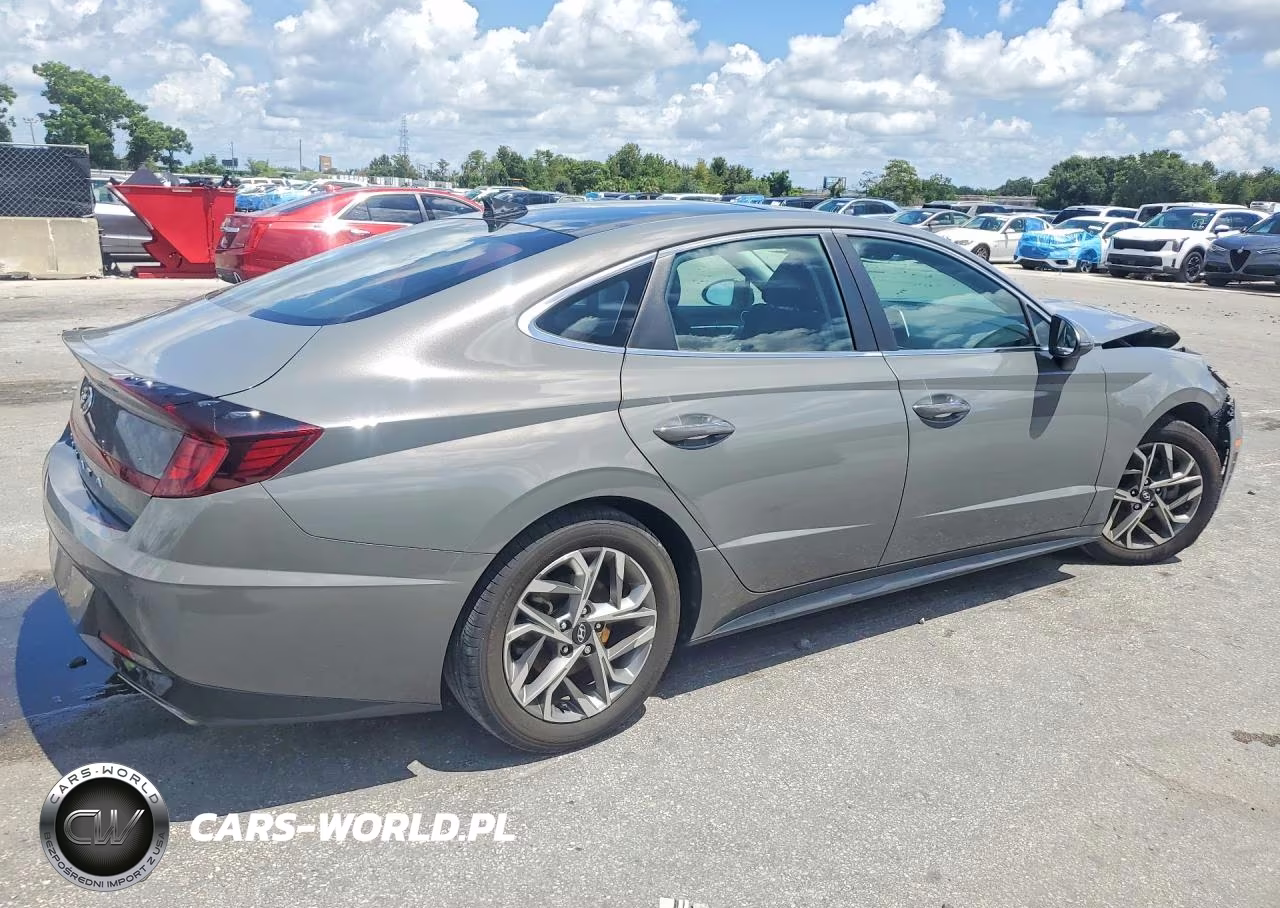 2022 Hyundai Sonata Sel VIN:KMHL14JA6NA242877 - 3