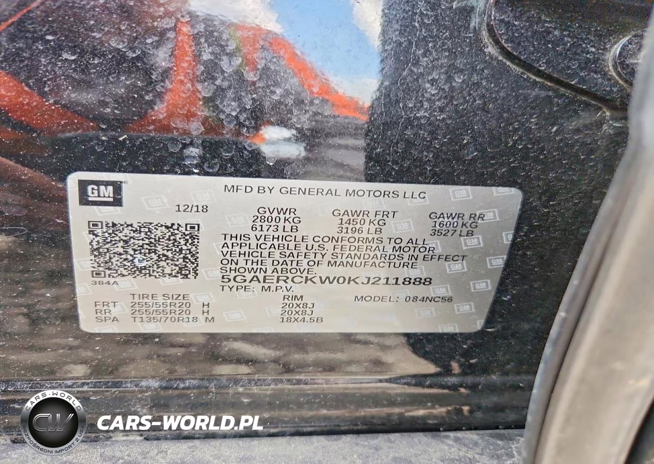2019 Buick Enclave Premium VIN:5GAERCKW0KJ211888 - 13