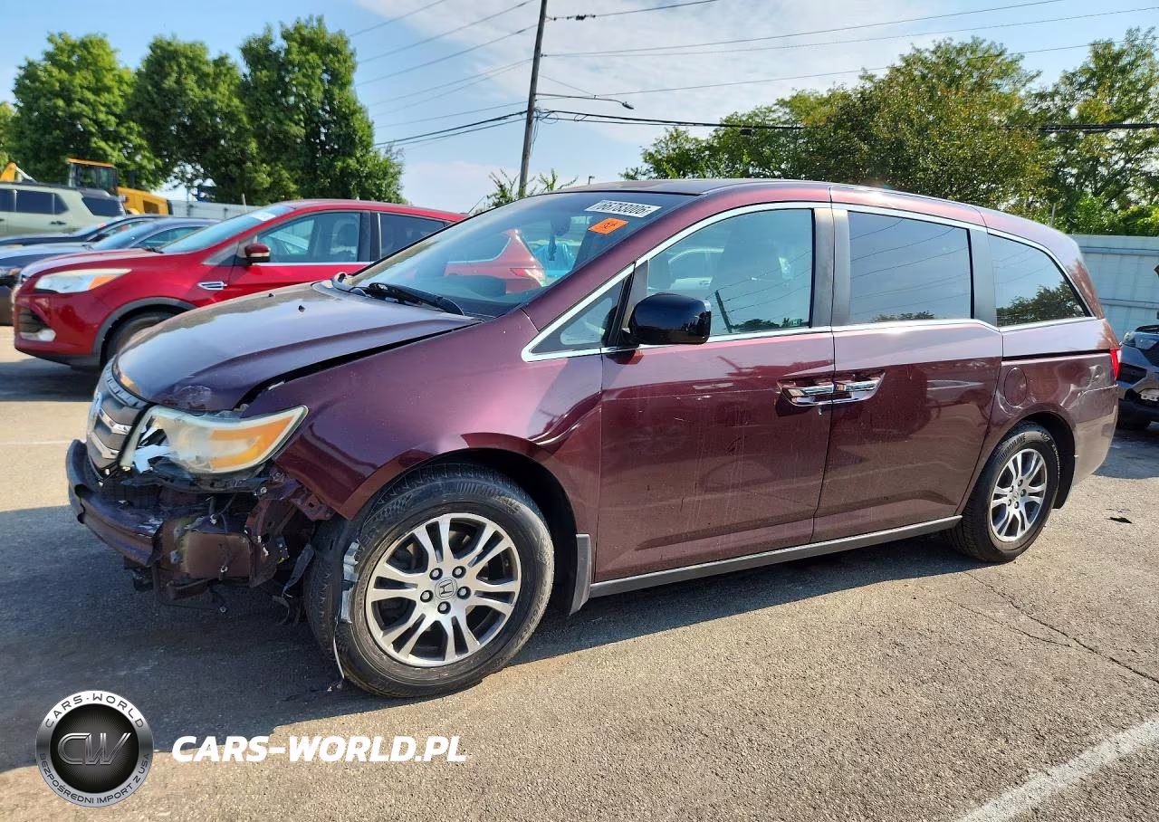 2011 Honda Odyssey Exl VIN:5FNRL5H68BB009148 - 1