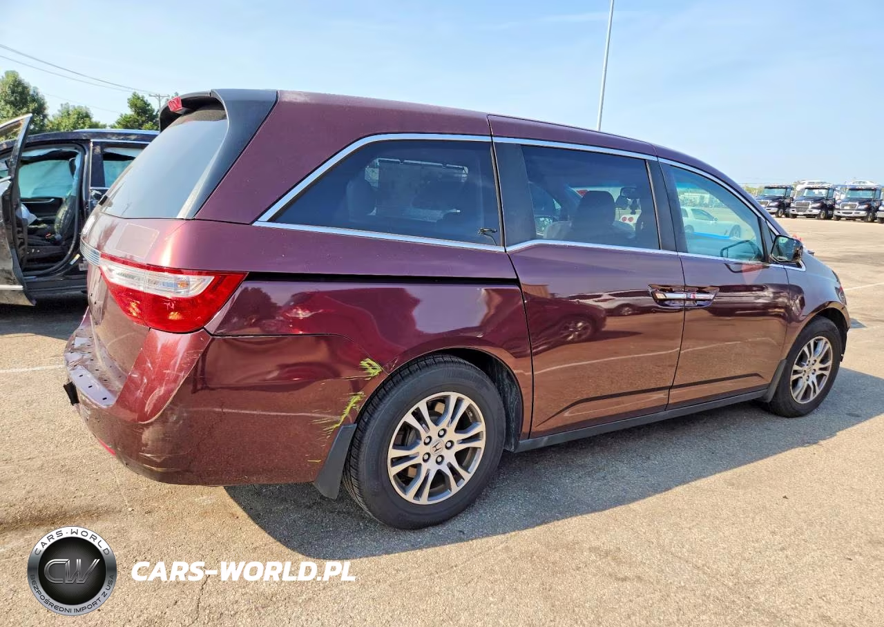 2011 Honda Odyssey Exl VIN:5FNRL5H68BB009148 - 3