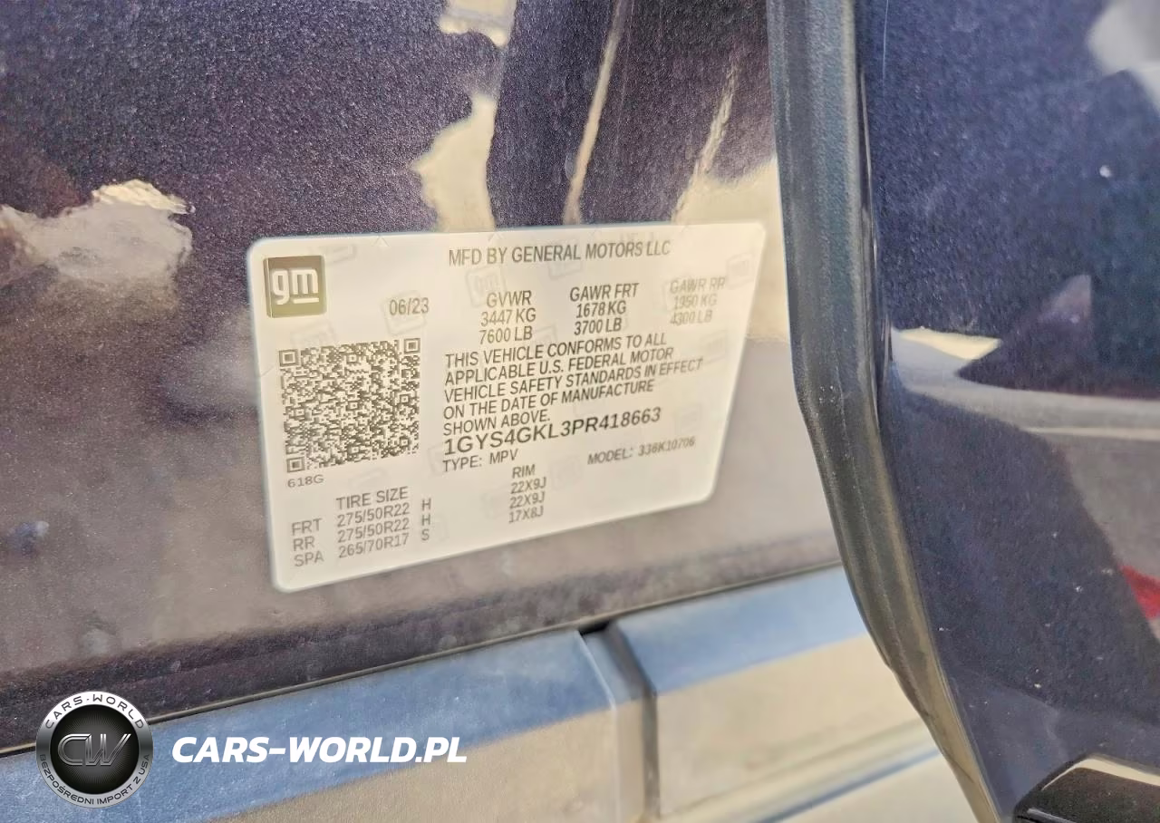 2023 Cadillac Escalade Sport Platinum VIN:1GYS4GKL3PR418663 - 14