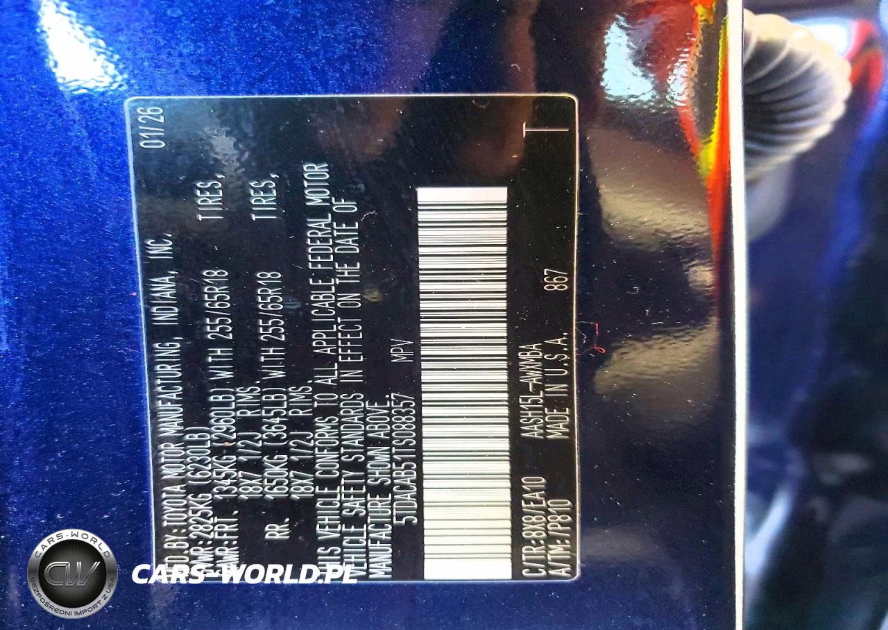 2026 Toyota Grand Highlander Hybrid Xle VIN:5TDACAB51TS088357 - 13
