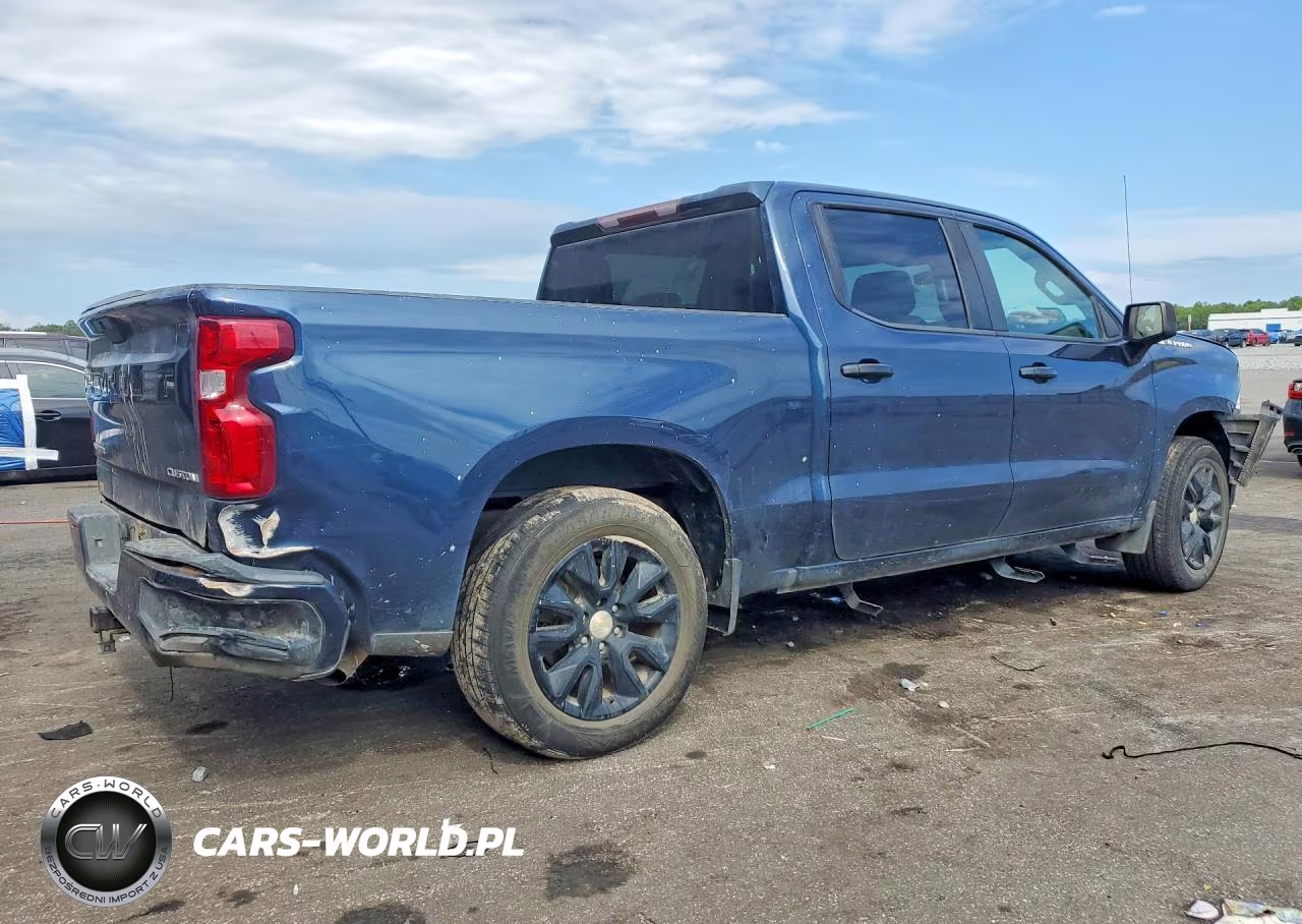 2021 Chevrolet Silverado C1500 Custom VIN:3GCPWBEK6MG419930 - 3