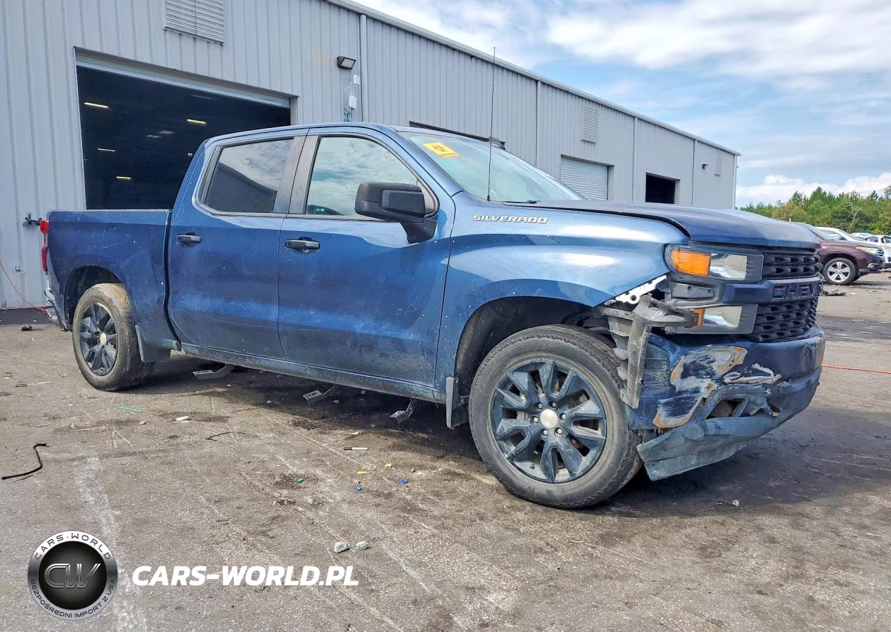 2021 Chevrolet Silverado C1500 Custom VIN:3GCPWBEK6MG419930 - 4