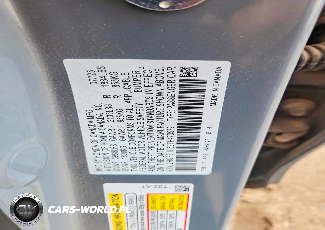 2026 Honda Civic Si VIN:2HGFE1E59TH470972 - 12